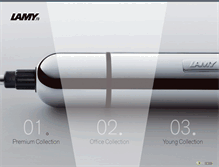 Tablet Screenshot of lamy.ro